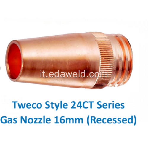 Ugello a gas Tweco 24CT62R